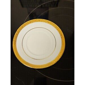Vintage Royal Gallery Golden Buffet 22K Gold Rimmed Saucer Only Near Mint